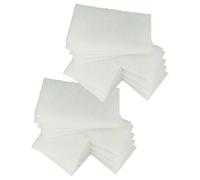 vhbw 20x Filtre compatible avec Vallox KWL 080 SC, 080 SE, 090 SC humidificateur d'air - filtre d'échappement, filtre à air d'entrée