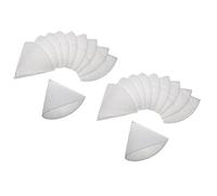 vhbw 20x Filtres coniques compatible avec Zehnder STB 125 ventilation, VMC - Filtre d'évacuation G4, DN 125, blanc