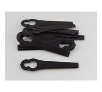 vhbw 20x Lames compatible avec Einhell BG-CT 18 Li, GE-CT 18 Li, RG-CT 18/1 Li taille gazon - Lames de rechange, noir, plastique Noir G