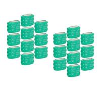 vhbw 20x NiMH pile bouton de remplacement pour type 3/V150H 150mAh 3,6V convient pour les batteries de modélisme etc.