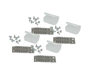 vhbw 24x Lames remplacement pour Arnold 1111-M6-1008 pour tondeuse - Lames de rechange, argenté, acier chrome-carbone