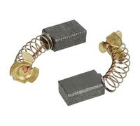 vhbw 2x balai de charbon pour moteur électrique 6 x 10 x 16mm compatible avec Makita 1911B, 3620, HP2010, HP2010N, HP2020, MT361 outil électrique