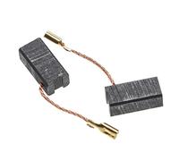 vhbw 2x balais charbon 16,3 x 8 x 6,2 mm compatible avec Metabo GSE7141, EWE9125 Quick, EW9125, EW7127S Quick, EW6114S, AG650VS outil électrique