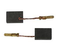 vhbw 2x balais charbon 16 x 11 x 5 mm compatible avec Metabo WP 9-125 meuleuse d'angle, outil multifonction