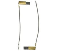 vhbw 2x balais charbon 20,3 x 7,7 x 8,8 mm compatible avec Renotool Eibenstock ERF 14.2 S outil électrique, appareil de polissage, ponceuse + ressort