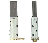 vhbw 2x balais charbon 26,2 x10,1 x 6,9 mm compatible avec Stihl MSE 141C | tronçonneuse + ressort