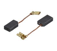 vhbw 2x balais charbon 5 x 10 x 17,5 mm compatible avec Fein WPO 13-15IE, 13-15E/N24, 14-15XE, 14-15E, 14-25E appareil de polissage, meuleuse d'angle
