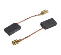 vhbw 2x balais charbon 5 x 10 x 17 mm compatible avec Fein WPO 12-27 E, RS 12-70, MF 12-180, WSG 12-70, WSG 12-150, KBM 65U perceuse, ponceuse