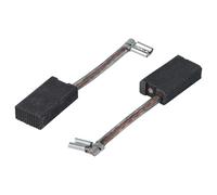 vhbw 2x balais charbon 6,2 x 12,5 x 23 mm remplace Bosch 1.609.B06.661, 1609B06661, 4059952506579 pour scie à onglet, tronçonneuse