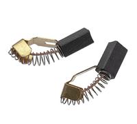 vhbw 2x balais charbon 6,25 x 8 x 16 mm remplace Metabo 34301118, 316033640, 34301079, 34301001 pour outil électrique
