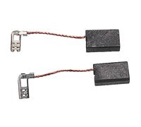 vhbw 2x balais charbon 6,3 x 12,5 x 20 mm compatible avec Mafell KSP 65 F, KSP 85 F outil électrique, scie circulaire, Unterflur-Zugsäge