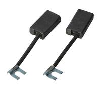 vhbw 2x balais charbon 6,3 x 12,5 x 22 mm compatible avec Bosch GPO 12 E 0601366703, 0601366737, 0601366708, 0601366732 outil électrique