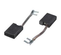 vhbw 2x balais charbon 6,3 x 16 x 22,5 mm compatible avec Bosch GBM 32-4 scie circulaire, meuleuse d'angle