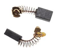 vhbw 2x balais charbon 6 x 10 x 15 mm compatible avec Makita HM0810, HK1810, HM0810B, HK0500, GA5000, HK1800, DA6301, DA6300 outil électrique