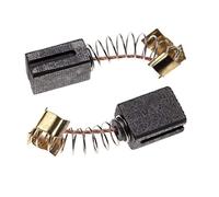 vhbw 2x balais charbon 6 x 9 x 12 mm compatible avec Makita HP2040, HP2050FH Type 2, HP2032, HP2050F, HP2051F, HP2070F, HR1830F outil électrique