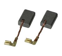 vhbw 2x balais de charbon 4,9 x 10,9 x 16,5 mm compatible avec Makita HR2811FT, HR2811F, HR2810, HR2800, HR2631FT outil électrique