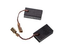 vhbw 2x balais de charbon 5 x 10 x 17 mm compatible avec Bosch GKS 160, GKS 55, GWS 10-125, GWS 10-125 C outil électrique
