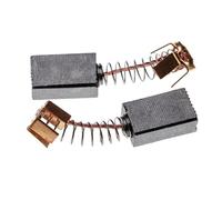 vhbw 2x balais de charbon 6 x 10 x 16 mm remplace Makita 181410-1, CB-104, CB-111 pour outil électrique + ressort