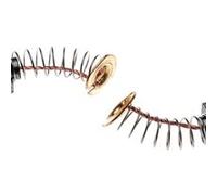 vhbw 2x balais de charbon 6 x 9 x 12 mm compatible avec Makita RT0700C, TW0350, TD0101F, TW0200 outil électrique + ressort G