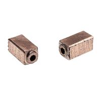 vhbw 2x Balais de charbon pour moteur 10 x 5 x 5mm compatible avec Ambrogio moteur à roue L100, L200, L30, L300, L50, L60 tondeuse robot