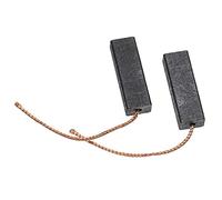 vhbw 2x Balais de charbon pour moteur 27 x 9 x 6mm compatible avec Flymo DLE, DLE-02-03, DLE-03S, DLES, E25, E30, E 30-1, E38 tondeuse à gazon