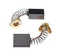 vhbw 2x Balais de charbon pour moteur compatible avec Makita HR3850B, HR3850K, HR4500C, HR6000K, LH1040 outil électrique, avec ressort 22 mm