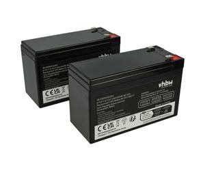vhbw 2x Batterie compatible avec APS 21307TX, 2130R1X, 21301TX, 21302TX, 39Y8902, 39Y8903, 2130R2X, 2130R7X, 39Y8904 ASI (7200mAh, 12V, AGM)