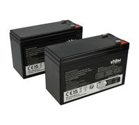 vhbw 2x Batterie compatible avec APS 90P4886, DLA750, 90P4884, 90P4885, SIA750ICH-45, DLA750I, FJT750I, 90P4827, 90P4833 ASI (7200mAh, 12V, AGM)
