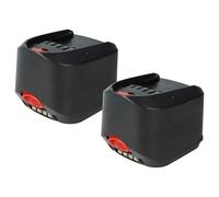 vhbw 2X Batterie Compatible avec Bosch AdvancedDrill 18, AdvancedImpact 18, AdvancedCut 18 Outil électrique et de Jardin (4000 mAh, Li-ION, 18 V)