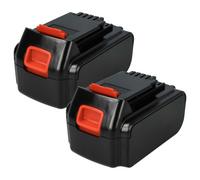 vhbw 2x Batterie compatible avec Bostitch BTC441, BTC441LB, BTC400, BTC401, BTC401LA, BTC440 outil électrique (3000 mAh, Li-ion, 18 V)