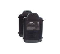 vhbw 2x Batterie compatible avec DeltaFox Grizzly 2040, 2020, 80001147, 80001146 outil électrique (1500 mAh, Li-ion, 18 V)