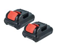 vhbw 2x Batterie compatible avec Dewalt DCD710S2, DCE0811LR-XJ, DCE0811D1G-QW, DCE0811D1R-QW, DCE0811 outil électrique (1500 mAh, Li-ion, 12 V)