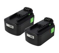 vhbw 2X Batterie Compatible avec Festo Festool C 18 Li, BHC 18 Li-Basic | pour BHC 18 Li 5.2-Plus outil électrique (4000 mAh, Li-ion, 18 V)
