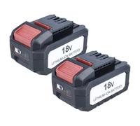 vhbw 2x batterie compatible avec Flex BRE 50-F 18-EC C, BSE 50-F 18-EC C | pour CHE 2-26 18.0-EC, CHE 18.0-EC outil électrique (2000 mAh, Li-ion, 18 V)