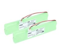 vhbw 2x Batterie compatible avec Fluke Biomedical Varta, P-1505 Multimeter multimètre (2500mAh, 7,2V, NiMH)
