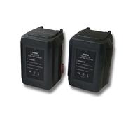 vhbw 2x Batterie compatible avec Gardena EasyCut Li-18/50 (8877-20), EasyCut 50-Li (8873-20) cisaille (3000mAh, 18V, Li-ion)