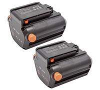 vhbw 2x Batterie compatible avec Gardena THS Li-18/42 (8881-20) tondeuse cisaille (2000mAh, 18V, Li-ion)