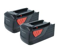 vhbw 2X Batterie Compatible avec Hilti TE6-ALi | TE6-A36, TE 6A, TE6A, TE 6-A36 AVR, TE 500-A36, CPC 36V outil électrique (4000 mAh, Li-ion, 36 V)