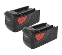 vhbw 2x Batterie compatible avec Hilti TE6-ALi, TE6-A36, TE 6A, TE6A, TE 6-A36 AVR, TE 500-A36, CPC 36V outil électrique (5000 mAh, Li-ion, 36 V)