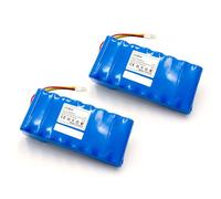 vhbw 2x Batterie compatible avec Husqvarna Automower 430X (jusque 2019/2020), 435X AWD robot tondeuse (3000mAh, 18V, Li-ion)