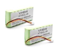 vhbw 2x Batterie compatible avec Husqvarna Automower 430X (jusque 2019/2020), 435X AWD robot tondeuse (6800mAh, 18V, Li-ion)