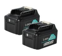 vhbw 2x Batterie compatible avec Makita UM600DZX, UR100, UR100DSME, UR100D, UR100DWAEX, UR100DSMEX outil électrique (3000 mAh, Li-ion, 12 V)