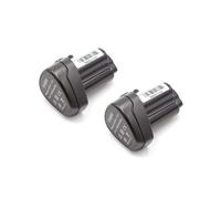 vhbw 2x Batterie compatible avec Metabo KPA 10.8 400, PowerImpact 12, KPA 10.8, KPA 10.8 600 outil électrique (2000 mAh, Li-ion, 10,8 V)