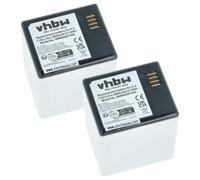 vhbw 2X Batterie Compatible avec Netgear Arlo Go, VMA4410, VML4030 | caméra de surveillance, caméra bouton camouflée (3000mAh, 7,2V, Li-ion)