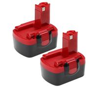 vhbw 2X Batterie Compatible avec Spit HDI 244 Outil électrique (2000 mAh, NiMH, 14,4 V)