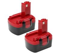 vhbw 2X Batterie Compatible avec Spit HDI 244 Outil électrique (2000 mAh, NiMH, 14,4 V)