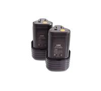vhbw 2x Batterie compatible avec Worx WU127, W125.5, W125.3, W125.4, WX125, W125.1, W125.M, WU025 Lampe outil électrique (2000 mAh, Li-ion, 12 V)