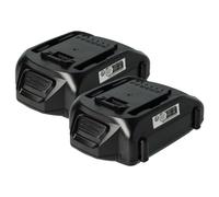 vhbw 2x Batterie compatible avec Worx WX166.4, WX166.9, WX166.31, WX170, WX166, WX166.3, WX167, WX170.2 outil électrique (2000 mAh, Li-ion, 18 V)