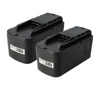 vhbw 2X Batterie Remplacement pour Festo/Festool 398338, BPS12C, C12, 564247, 497019, 493348, 498338, 498336 pour Outil électrique (2000 mAh, NiMH, 12 V)