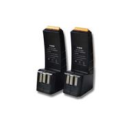 vhbw 2x Batterie remplacement pour Festo / Festool 491150, 490889, 490592, 490359, BP12C, BPH12C, 490360 pour outil électrique (3000 mAh, NiMH, 12 V)